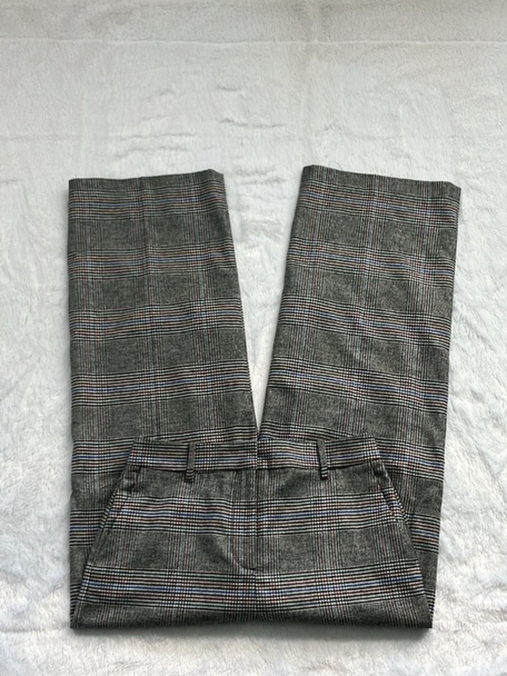 Like New Boden Wide Leg Plaid Trousers, Size 8